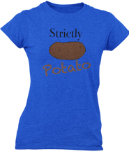 Load image into Gallery viewer, Strictly Potato - Next Level Ladies Tee